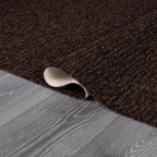 Tapis d'intérieur Beverly Rug uni, antidérapant, dos en caoutchouc, lavable