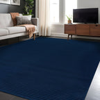 Tapis d'intérieur Beverly Rug uni, antidérapant, dos en caoutchouc, lavable