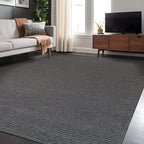 Tapis d'intérieur Beverly Rug uni, antidérapant, dos en caoutchouc, lavable