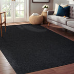 Tapis d'intérieur Beverly Rug uni, antidérapant, dos en caoutchouc, lavable