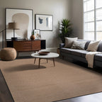 Tapis d'intérieur Beverly Rug uni, antidérapant, dos en caoutchouc, lavable