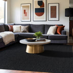 Tapis d'intérieur Beverly Rug uni, antidérapant, dos en caoutchouc, lavable