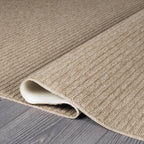 Tapis d'intérieur Beverly Rug uni, antidérapant, dos en caoutchouc, lavable