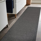 Tapis d'intérieur Beverly Rug uni, antidérapant, dos en caoutchouc, lavable