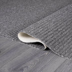 Tapis d'intérieur Beverly Rug uni, antidérapant, dos en caoutchouc, lavable