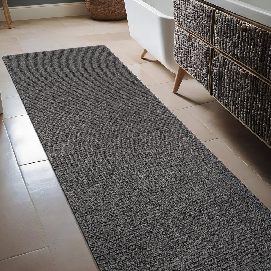 Tapis d'intérieur Beverly Rug uni, antidérapant, dos en caoutchouc, lavable