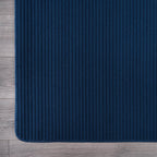 Tapis d'intérieur Beverly Rug uni, antidérapant, dos en caoutchouc, lavable