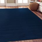 Tapis d'intérieur Beverly Rug uni, antidérapant, dos en caoutchouc, lavable