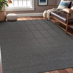 Tapis d'intérieur Beverly Rug uni, antidérapant, dos en caoutchouc, lavable