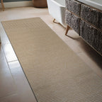 Tapis d'intérieur Beverly Rug uni, antidérapant, dos en caoutchouc, lavable