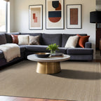 Tapis d'intérieur Beverly Rug uni, antidérapant, dos en caoutchouc, lavable