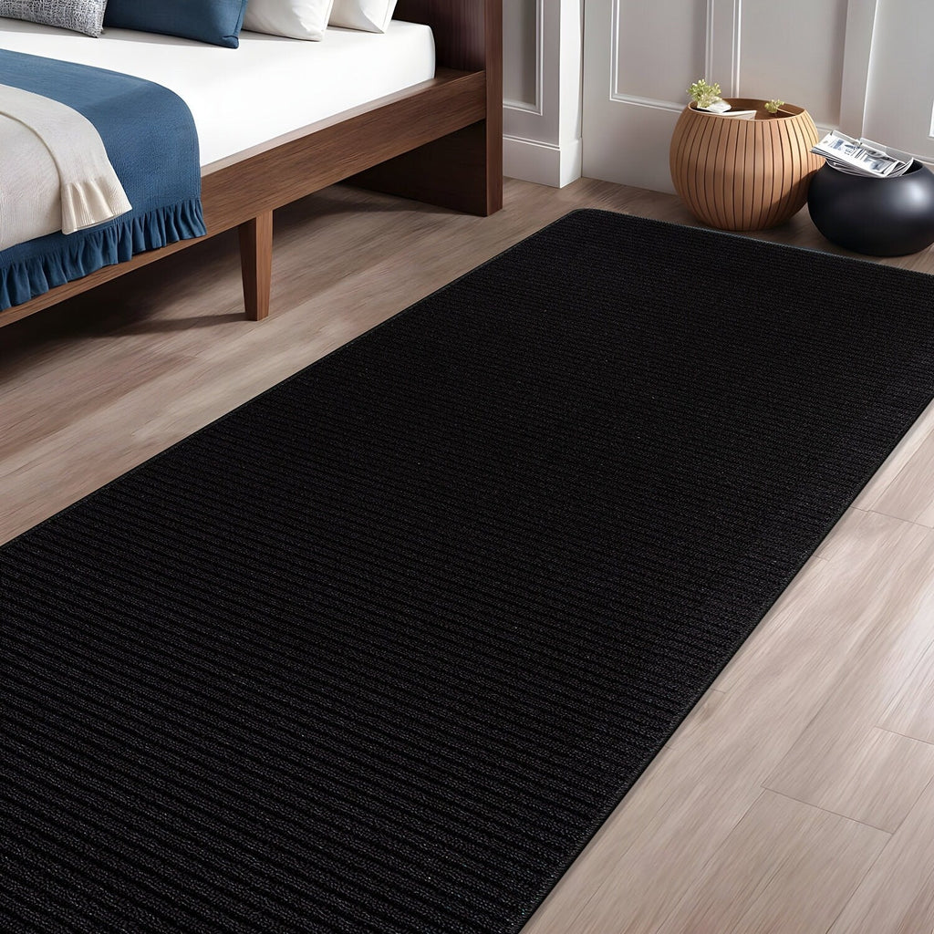 Tapis d'intérieur Beverly Rug uni, antidérapant, dos en caoutchouc, lavable