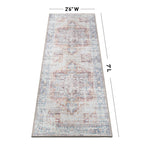 Tapis bohème vieilli lavable en machine