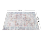 Tapis bohème vieilli lavable en machine