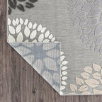 Tapis d'intérieur/extérieur Brescia à motifs floraux modernes