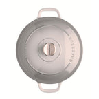 Four hollandais rond en fonte émaillée française Chasseur, 4,2 pintes