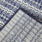 Tapis d'intérieur/extérieur Connell à rayures transitionnelles