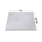 Tapis contemporain à rayures usées lavable en machine