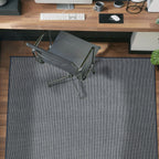Tapis contemporain uni d'intérieur/extérieur