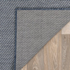 Tapis contemporain uni d'intérieur/extérieur