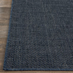 Tapis contemporain uni d'intérieur/extérieur