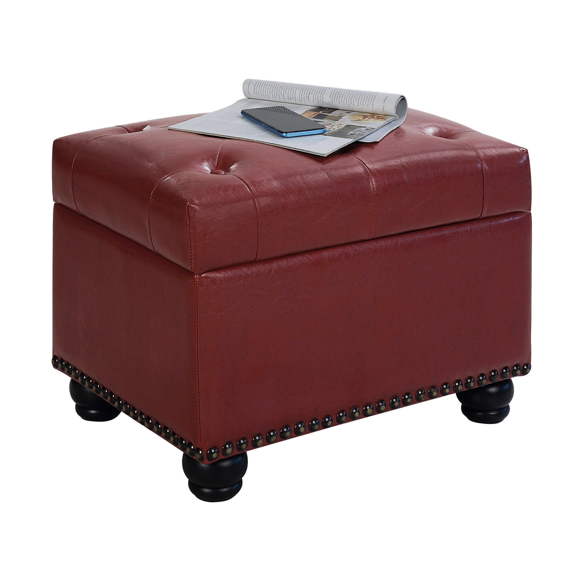 Pouf de rangement Convenience Concepts Designs4Comfort 5th Avenue