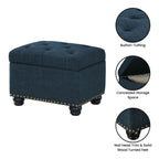 Pouf de rangement Convenience Concepts Designs4Comfort 5th Avenue