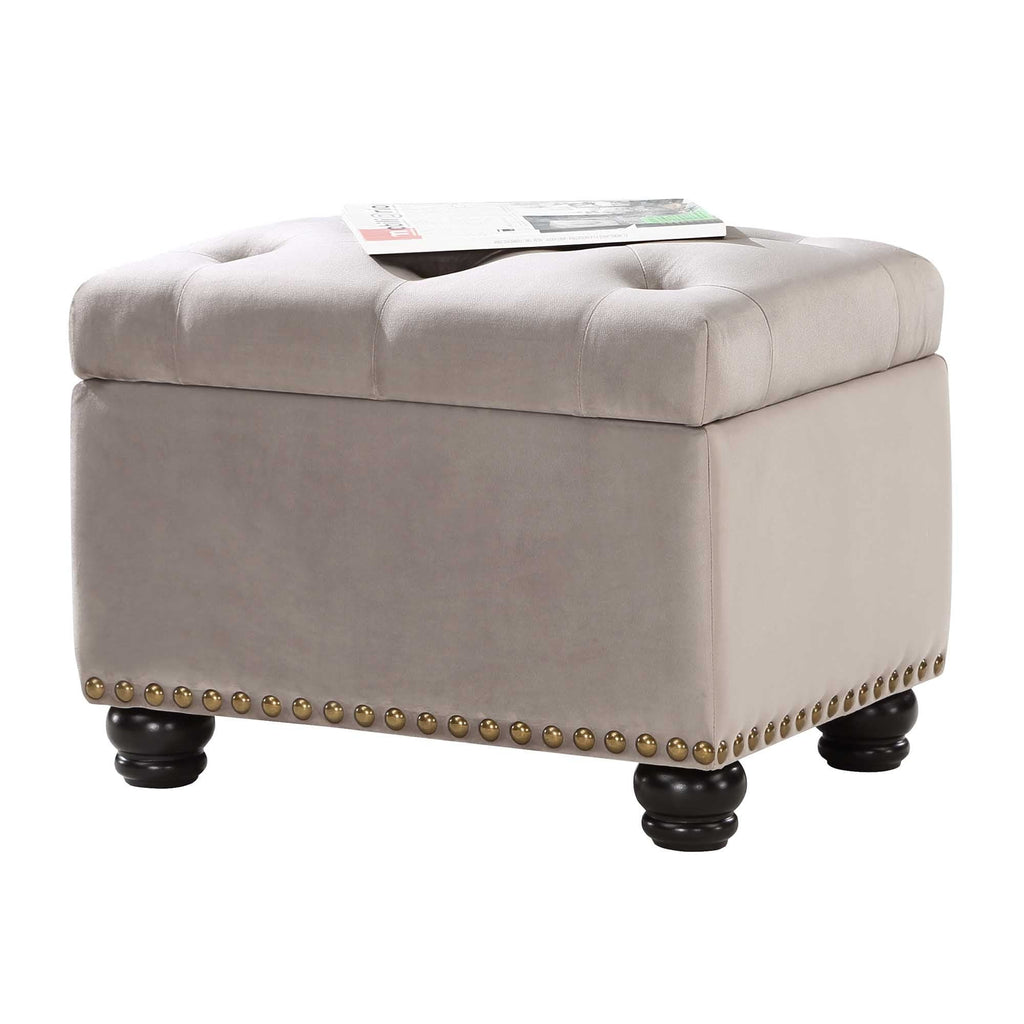 Pouf de rangement Convenience Concepts Designs4Comfort 5th Avenue