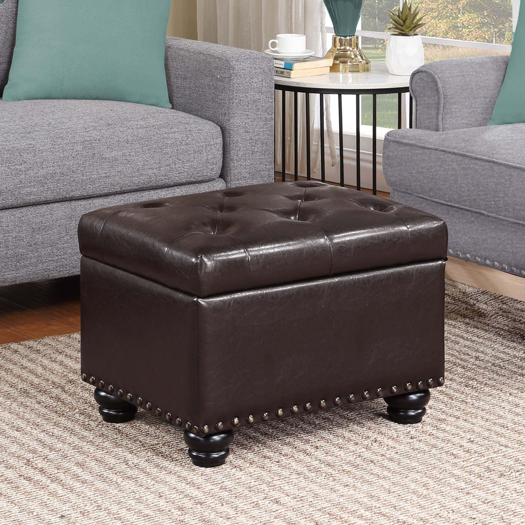 Pouf de rangement Convenience Concepts Designs4Comfort 5th Avenue