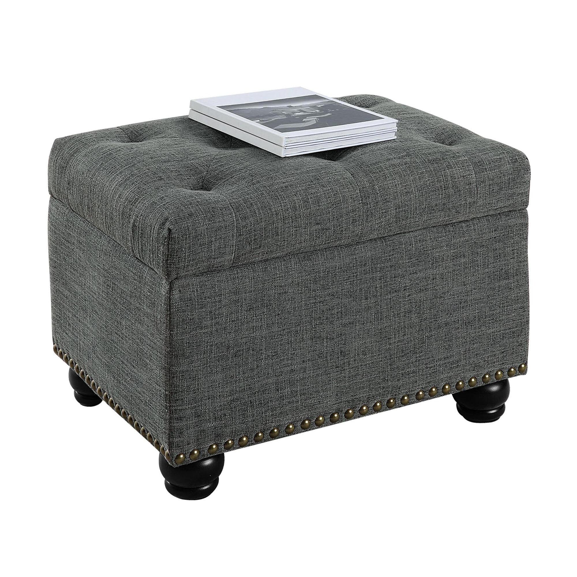 Pouf de rangement Convenience Concepts Designs4Comfort 5th Avenue