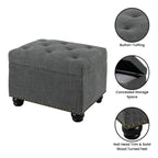 Pouf de rangement Convenience Concepts Designs4Comfort 5th Avenue