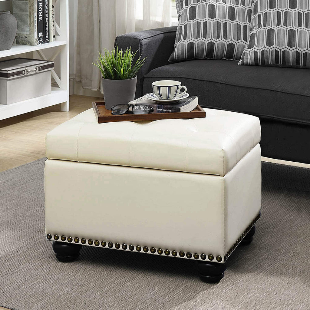 Pouf de rangement Convenience Concepts Designs4Comfort 5th Avenue