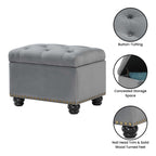 Pouf de rangement Convenience Concepts Designs4Comfort 5th Avenue