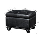 Pouf de rangement Convenience Concepts Designs4Comfort 5th Avenue