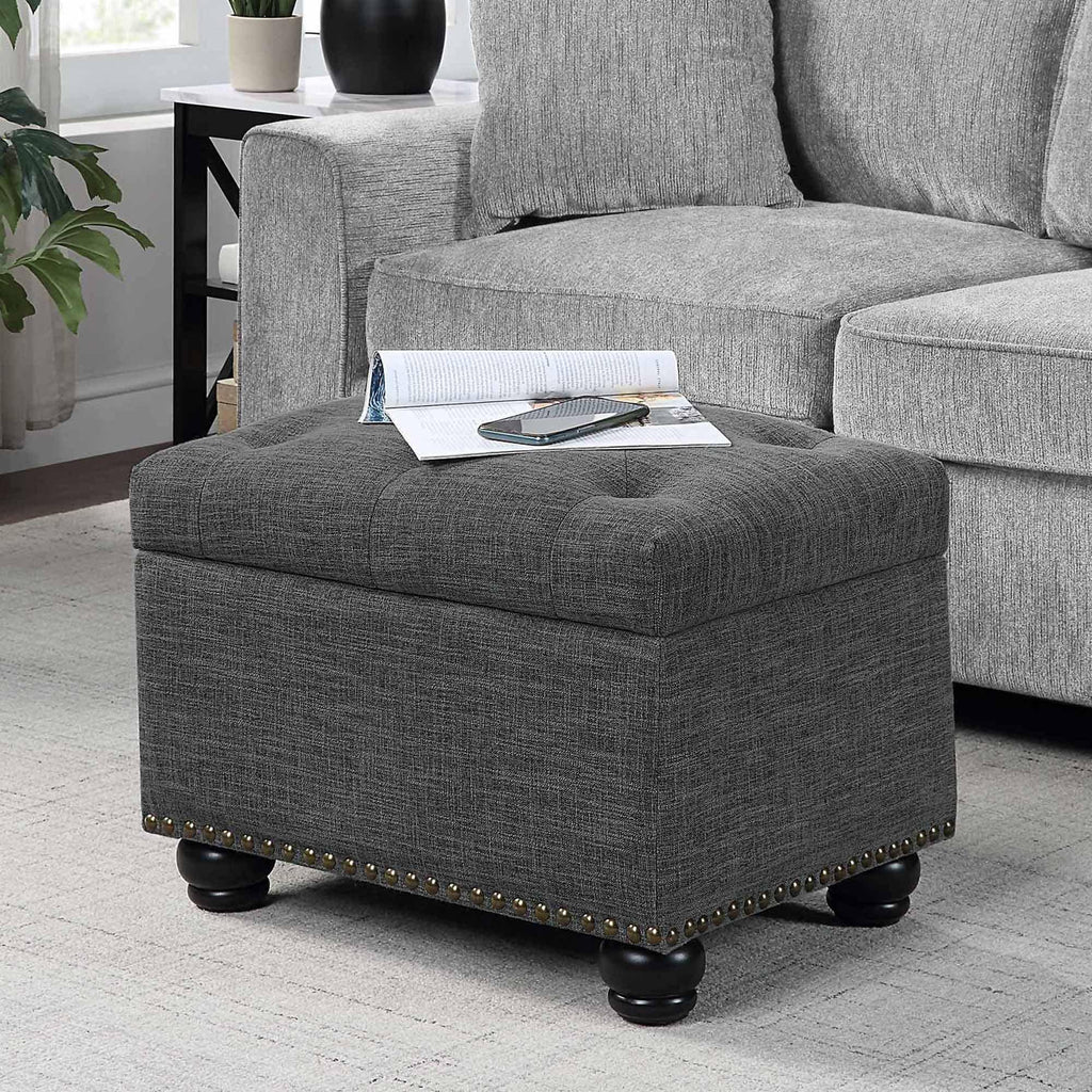 Pouf de rangement Convenience Concepts Designs4Comfort 5th Avenue