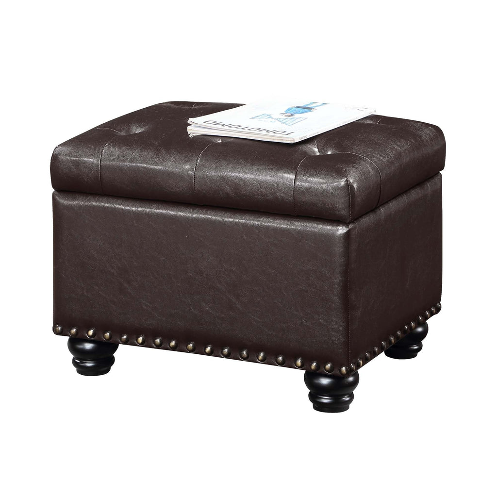 Pouf de rangement Convenience Concepts Designs4Comfort 5th Avenue