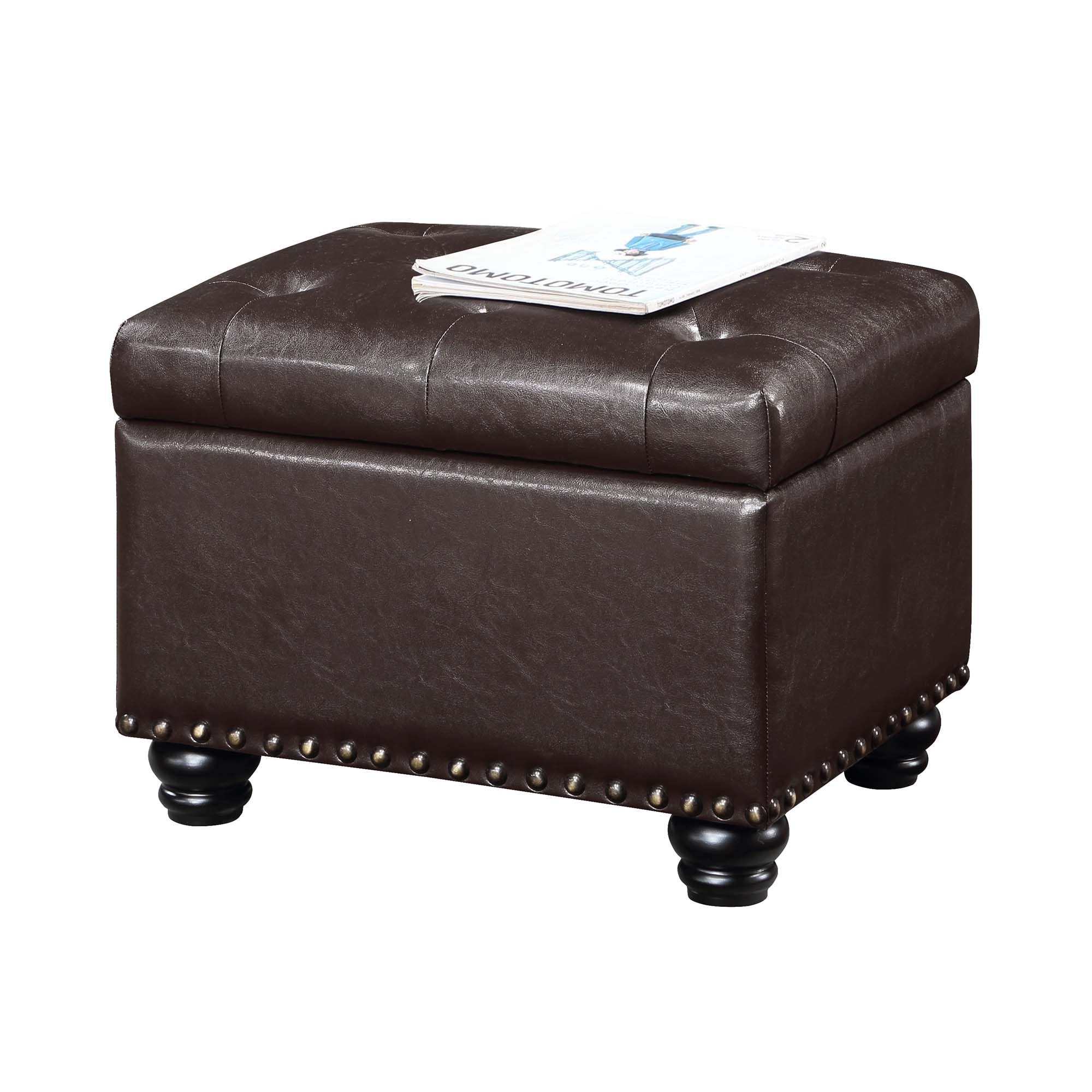 Pouf de rangement Convenience Concepts Designs4Comfort 5th Avenue