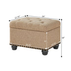 Pouf de rangement Convenience Concepts Designs4Comfort 5th Avenue