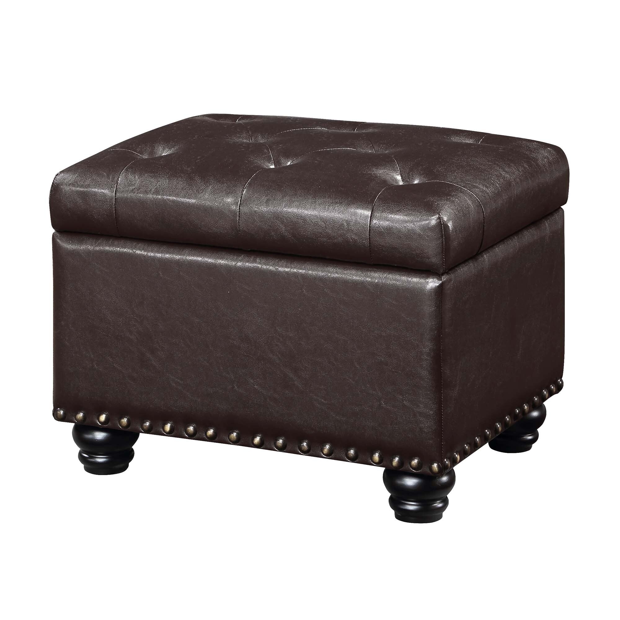 Pouf de rangement Convenience Concepts Designs4Comfort 5th Avenue