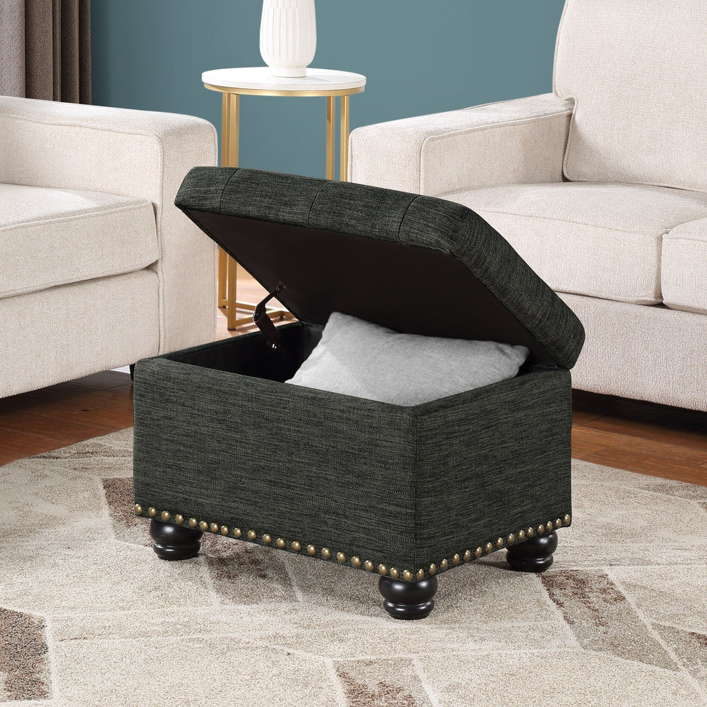 Pouf de rangement Convenience Concepts Designs4Comfort 5th Avenue