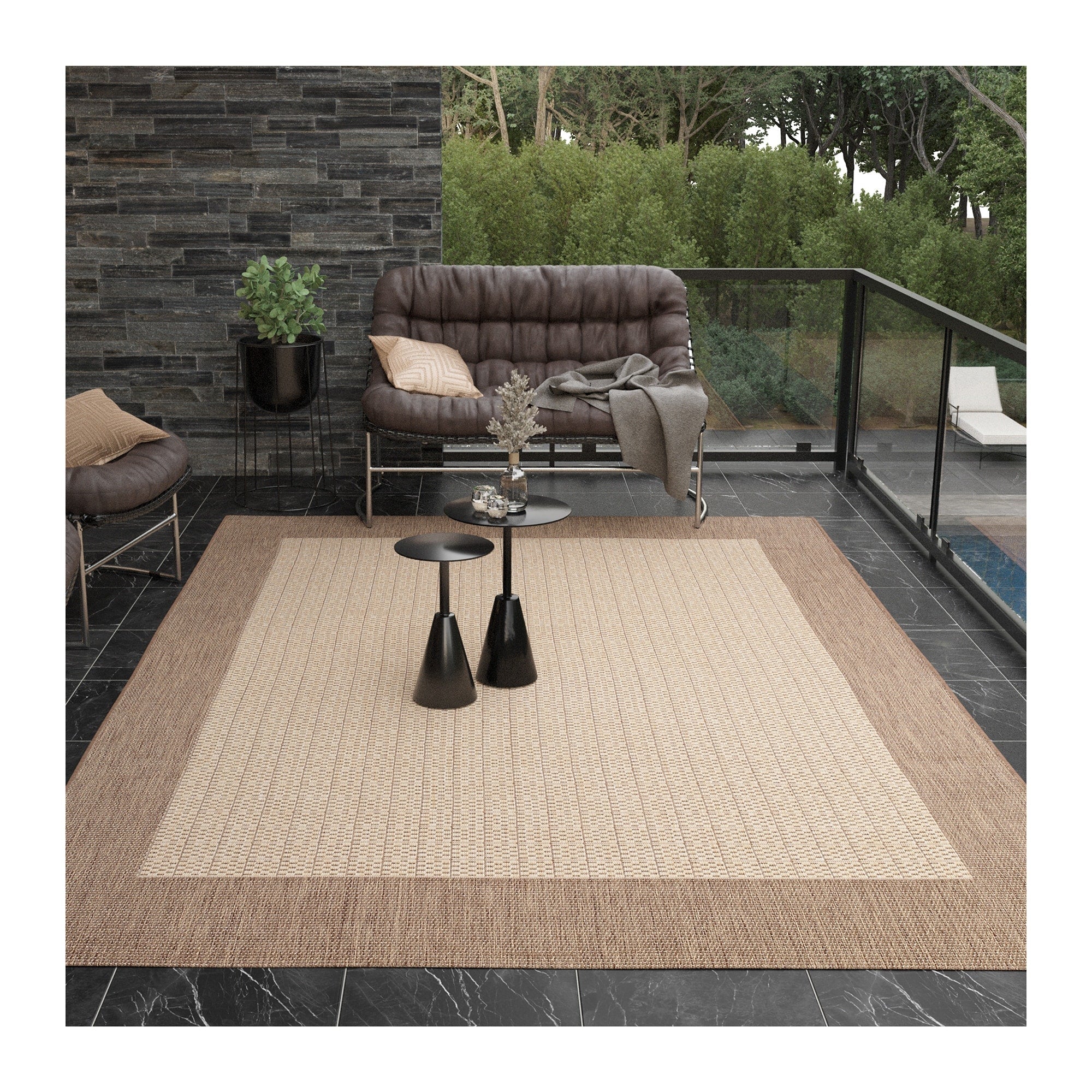Tapis pergola Dream Decor Quad pour intérieur/extérieur