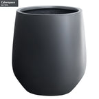 Jardinière conique en fibre de pierre DreamPatio La Mirada (1 pièce) pour intérieur/extérieur