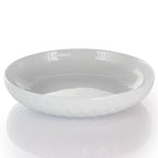 Service de table Elama Sienna 18 pièces en grès blanc