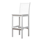 Ensemble de salle à manger avec table de bar et chaises en bois Emilio