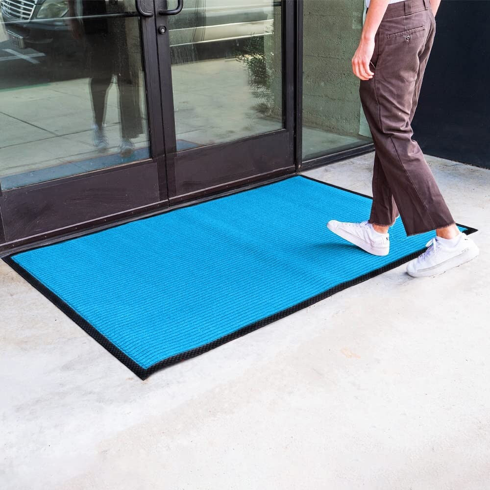 Tapis d'entrée Envelor pour intérieur et extérieur, profil bas, usage commercial.
