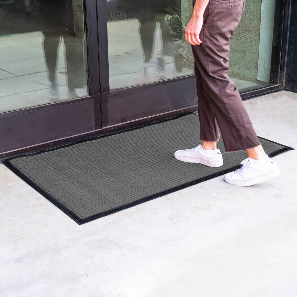 Tapis d'entrée Envelor pour intérieur et extérieur, profil bas, usage commercial.