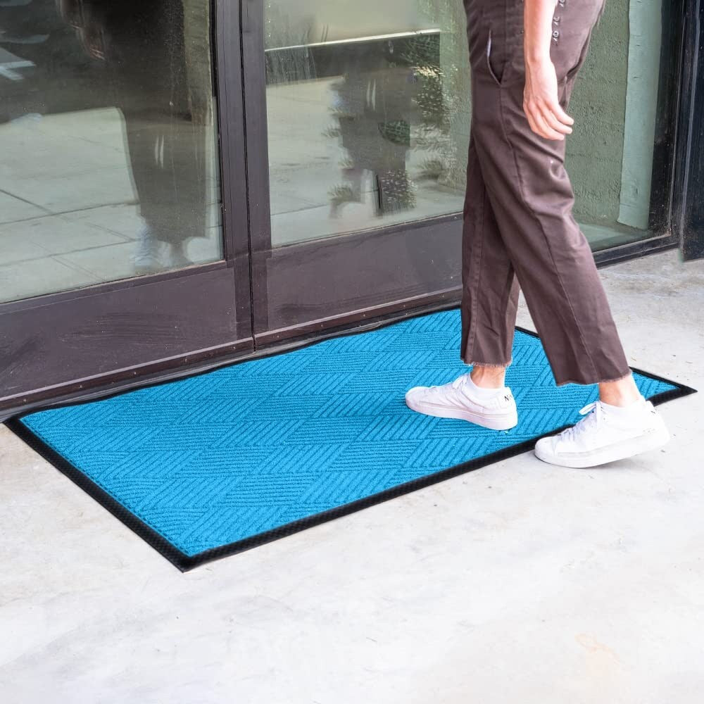 Tapis d'entrée Envelor pour intérieur et extérieur, profil bas, usage commercial.