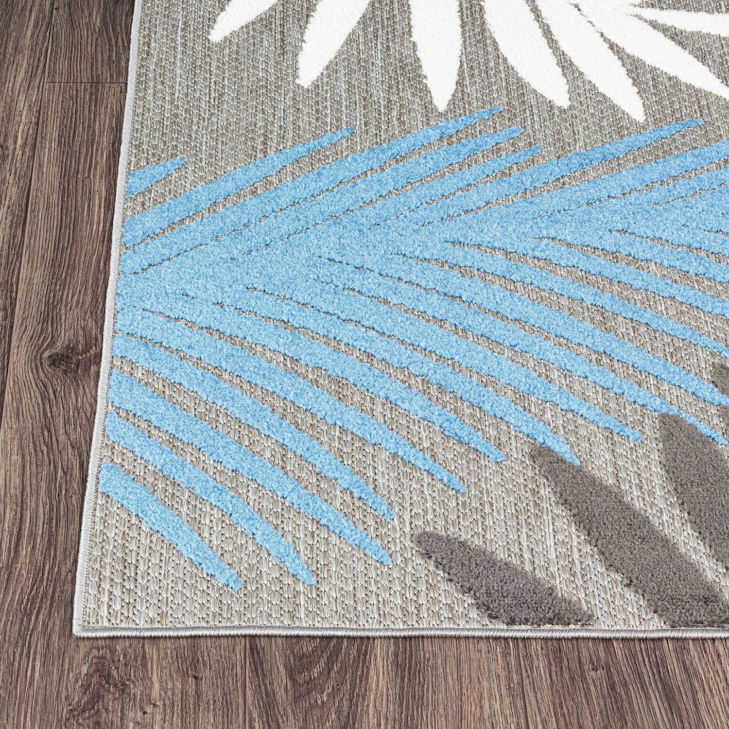 Tapis d'intérieur/extérieur Evora Palm Frond