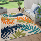 Tapis d'intérieur/extérieur Evora Palm Frond