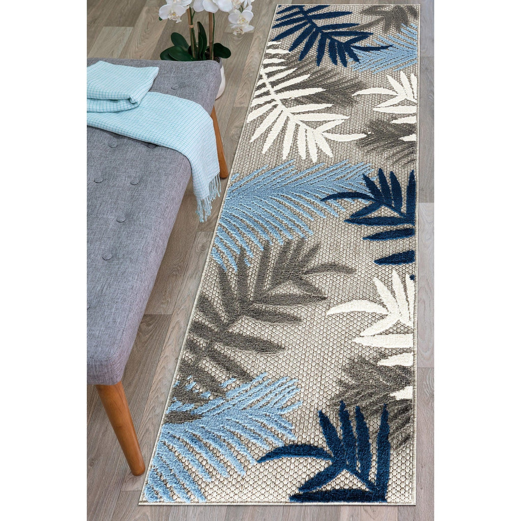 Tapis d'intérieur/extérieur Evora Palm Frond